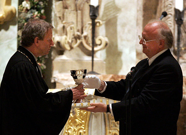 Dresdner Frauenkirche -  Jochen Bohl und Tony Smith