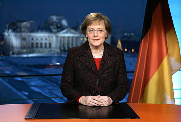 Neujahrsansprache von Bundeskanzlerin Merkel