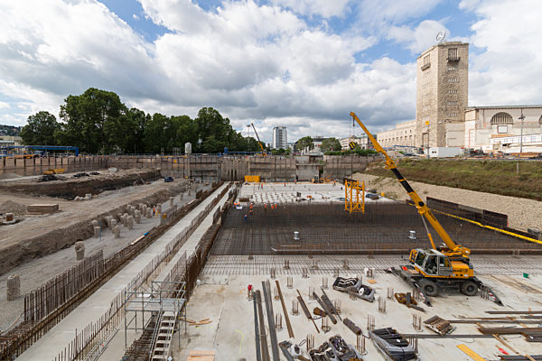 Baustelle Stuttgart 21