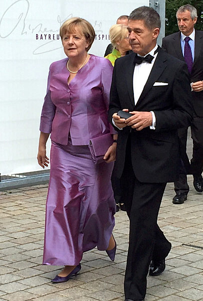 Merkel besucht Festspiele Bayreuth