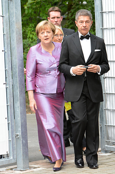 Merkel besucht Festspiele Bayreuth