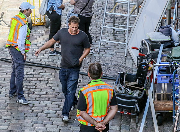 Dreharbeiten mit Til Schweiger