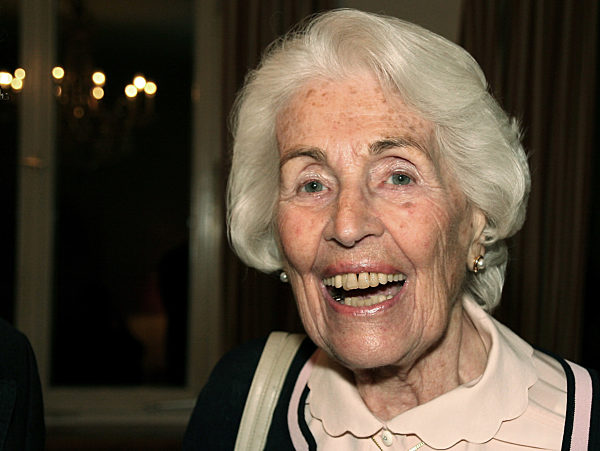 ARCHIV - Die Politikerin und Publizistin Hildegard Hamm-Brücher...