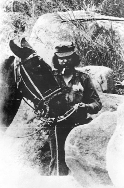 Ernesto "Che" Guevara in einer der letzten Aufnahmen vor seiner Ermordung...