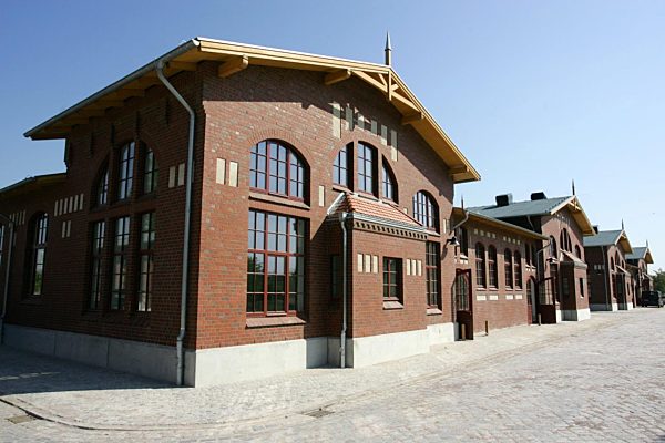 Das undatierte Foto zeigt die Ausstellungshallen des neuen Museum...