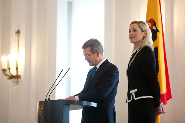 Bundespraesident Wulff tritt zurueck