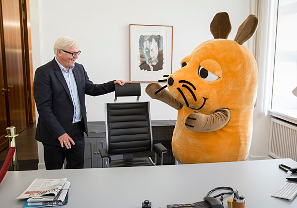 BM Steinmeier mit der Maus