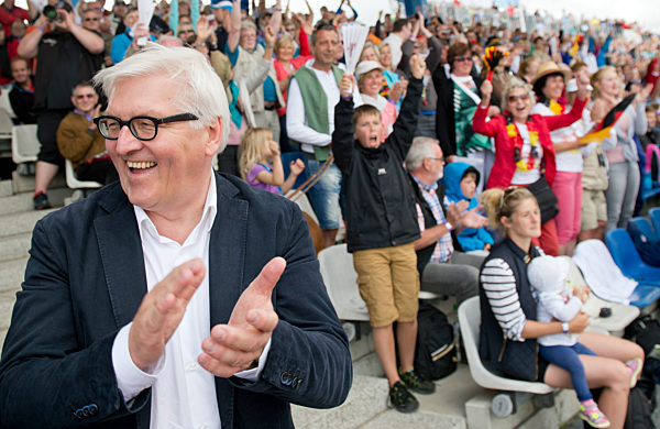 12.07.2014 BM besucht Kanu-WM