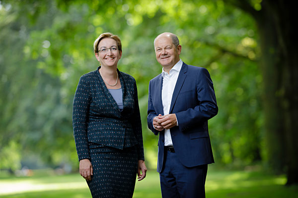 Klara Geywitz, Olaf Scholz