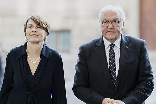 Frank-Walter Steinmeier und Elke Buedenbender