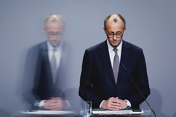 Pressekonferenz nach Einigung bei Koalitionsverhandlungen