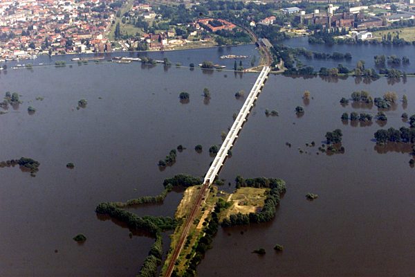 Hochwasser in Wittenberge