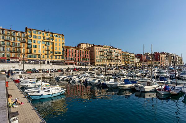 Old Port, Nice, France, Europe