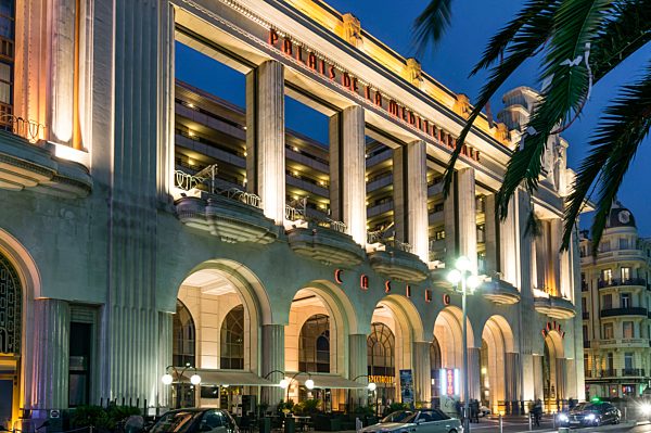 Palais de la Mediterranee, Nice, France