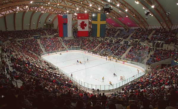 Lillehammer 1994, Hakon-Halle als Eishockey-Mekka