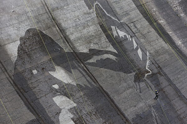 Graffiti an der Rappbodetalsperre