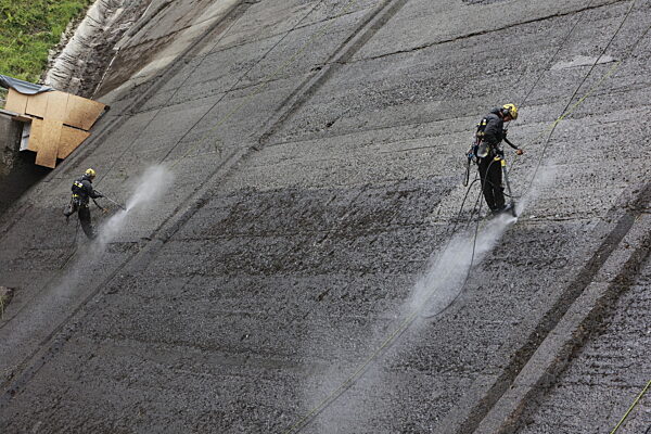 Graffiti an der Rappbodetalsperre