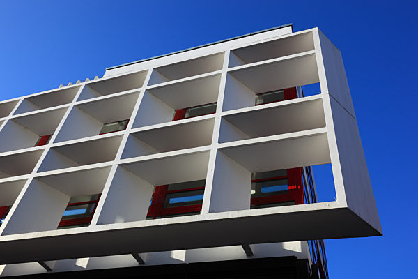 Moderne Architektur in der Innenstadt von W?rzburg, Unterfranken, Bayern, Deutschland