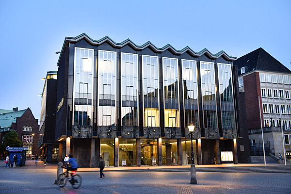 Landtag, Bremische Bürgerschaft, Marktplatz, Bremen, Deutschland