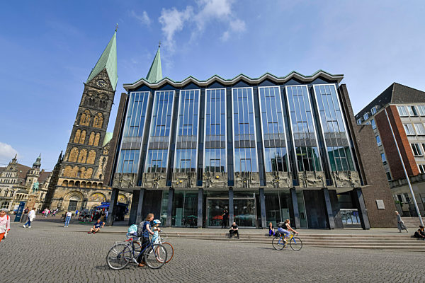 Landtag, Bremische Bürgerschaft, Marktplatz, Bremen, Deutschland