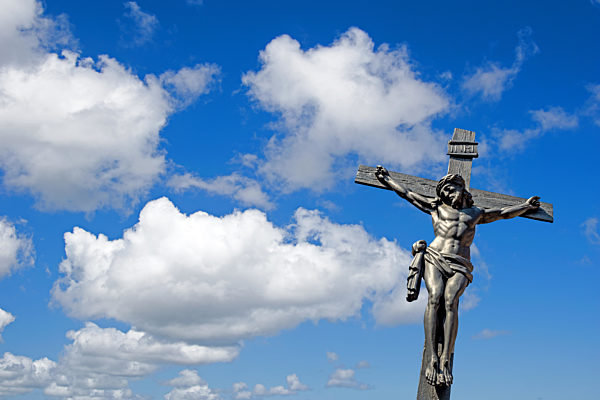 Jesus Christus am Kreuz,