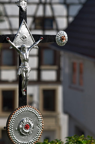 Graveyard in Eppingen, Baden Württemberg
Grabkreuz in Eppingen in Baden Württemberg