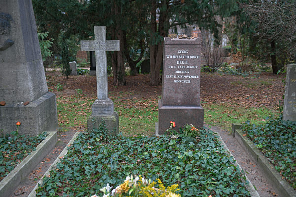 Grab Georg Wilhelm Friedrich Hegel, Dorotheenstädtischer Friedhof, Chausseestraße, Mitte, Berlin, Deutschland