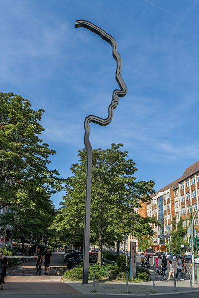 Denkmal, Georg Elser, Wilhelmstraße, Mitte, Berlin, Deutschland