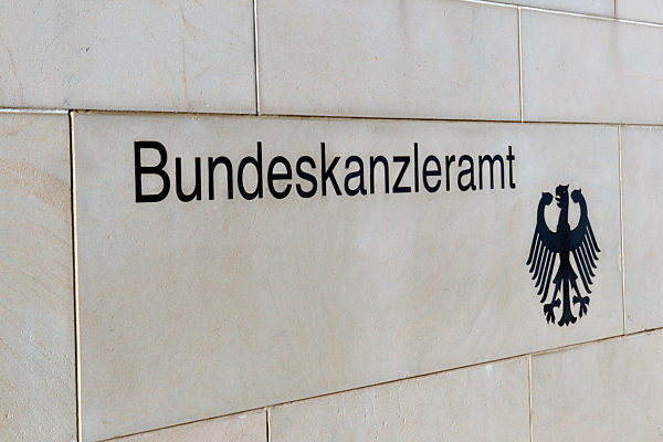 Schriftzug - Bundeskanzleramt