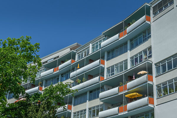 Walter-Gropius-Haus, Händelallee, Hansaviertel, Tiergarten, Berlin, Deutschland