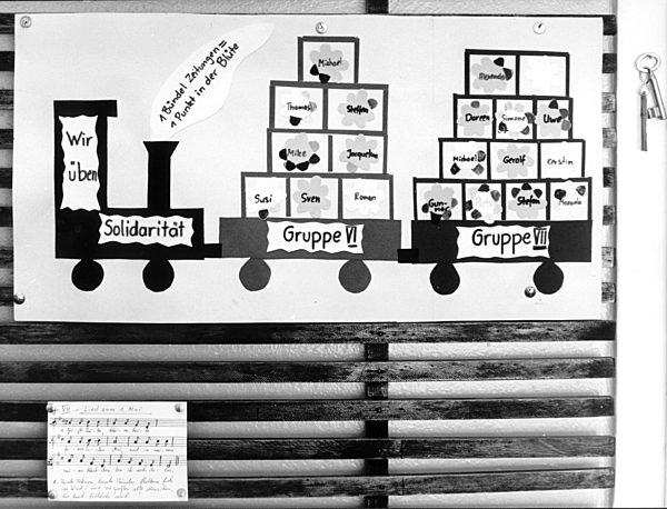DDR - Altpapier-Sammeln im Kindergarten