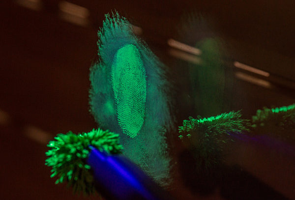 Detektivarbeit - Fingerabdruck