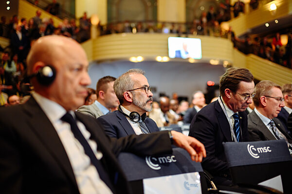 Engaged Delegates at the Munich Security Conference