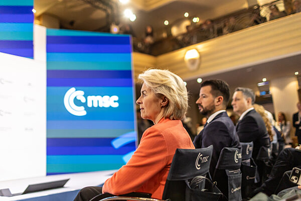 Engaged Audience at the Munich Security Conference