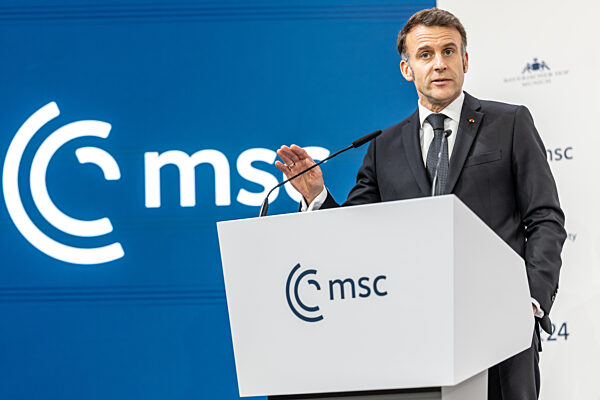 Emmanuel Macron Addresses Global Security at MSC Conference