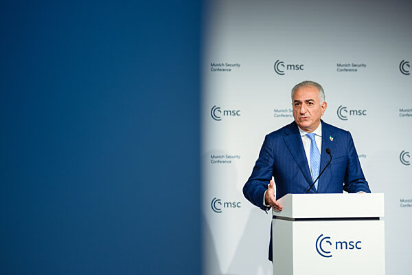 Press Conference with Reza Pahlavi at Munich Security Conference 2026