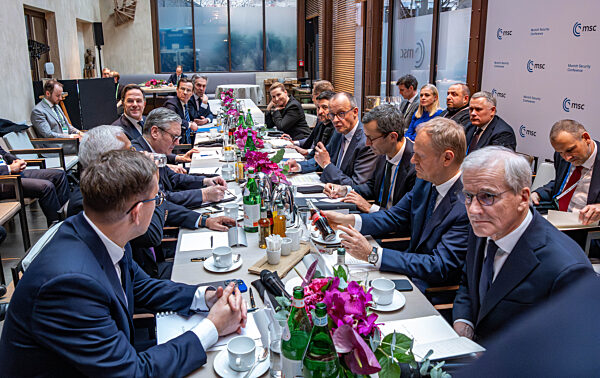 Diplomatic Discussions at the Munich Security Conference 2026