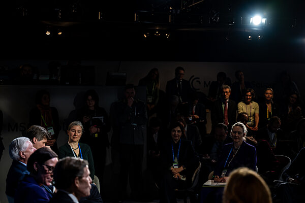 Engaged Audience at the Munich Security Conference