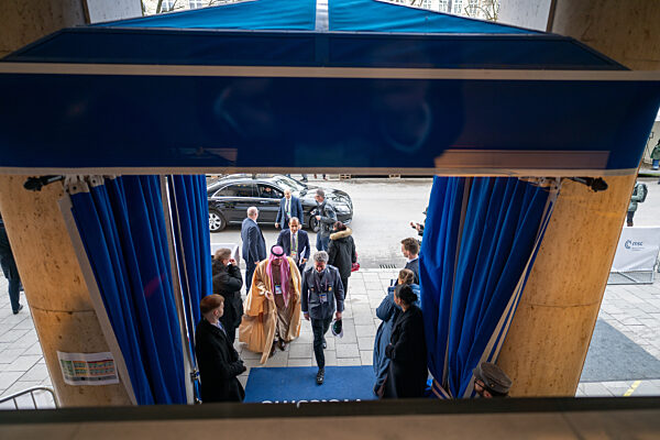 Delegates Arriving at the Munich Security Conference