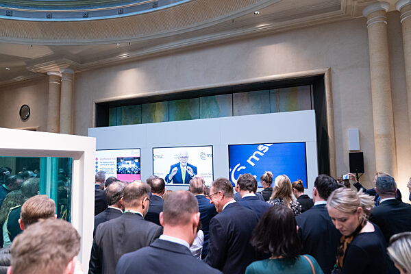 Engaged Audience at the Munich Security Conference