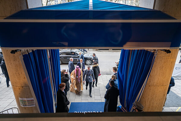 Delegates Arriving at the Munich Security Conference