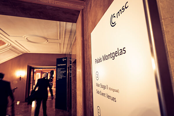Navigating the Palais Montgelas at the Munich Security Conference