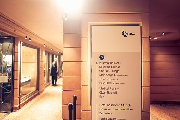 Navigating the Munich Security Conference: A Glimpse of the Venue