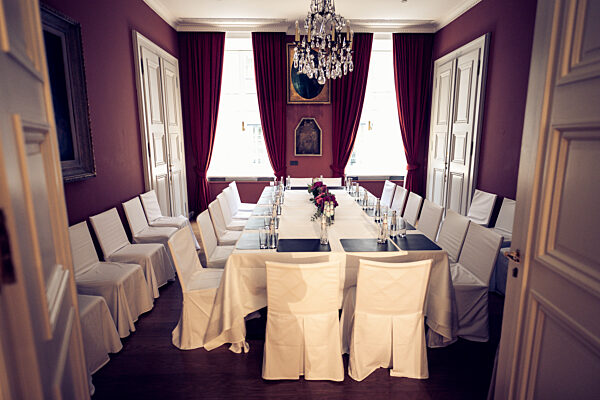 Elegant Conference Room Setup at Munich Security Conference