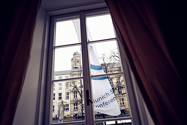 A Glimpse of the Munich Security Conference Through the Window