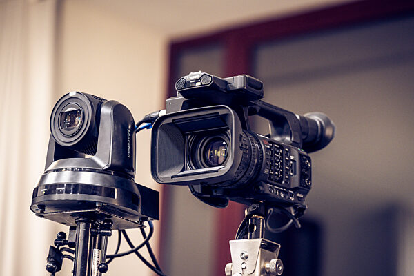 Professional Video Equipment Captures the Moment