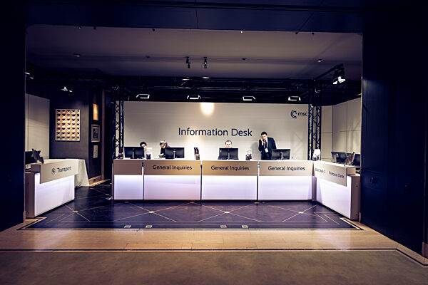 Information Desk at Munich Security Conference