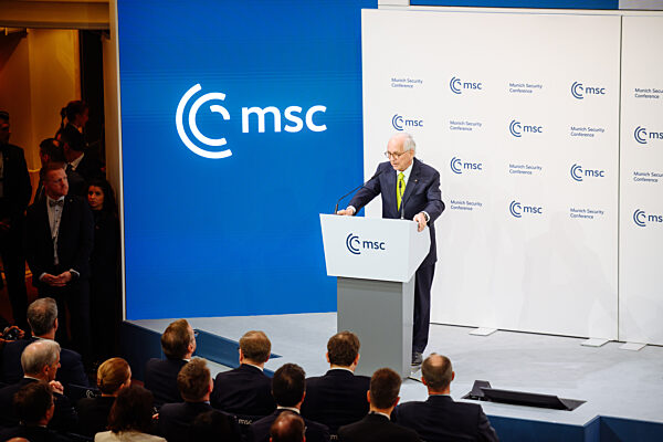 Speaker Addresses Global Leaders at Munich Security Conference
