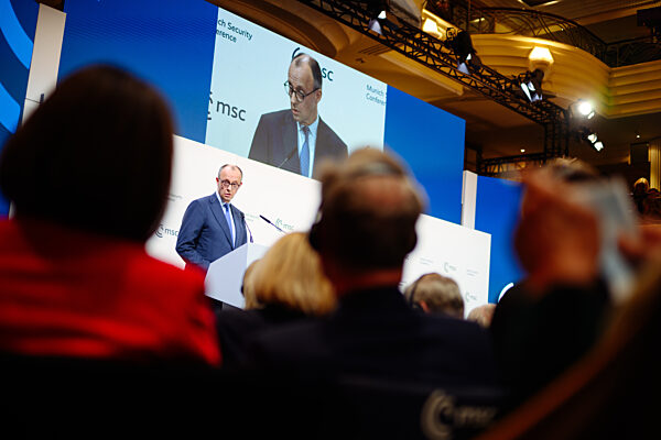 Speaker Addresses Global Security at Munich Security Conference