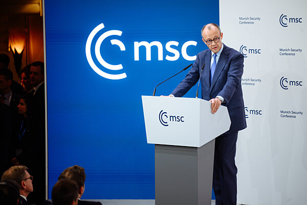 Speaker Addresses Global Security Challenges at MSC